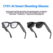 BuyTechno Vision AI Smart Glasses Calls. Music. AI Translation. Smart Wearable Style. - BuyTechno