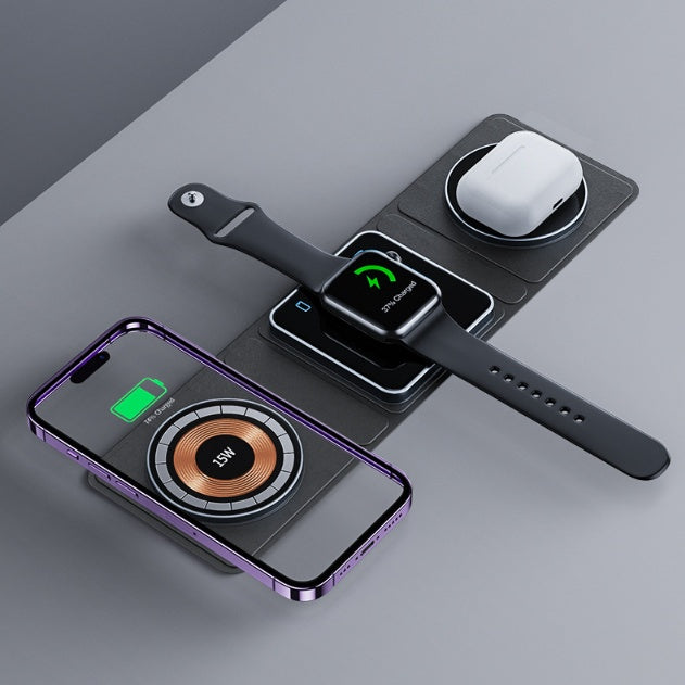 Fold 3-in-1 Magnetic Charger